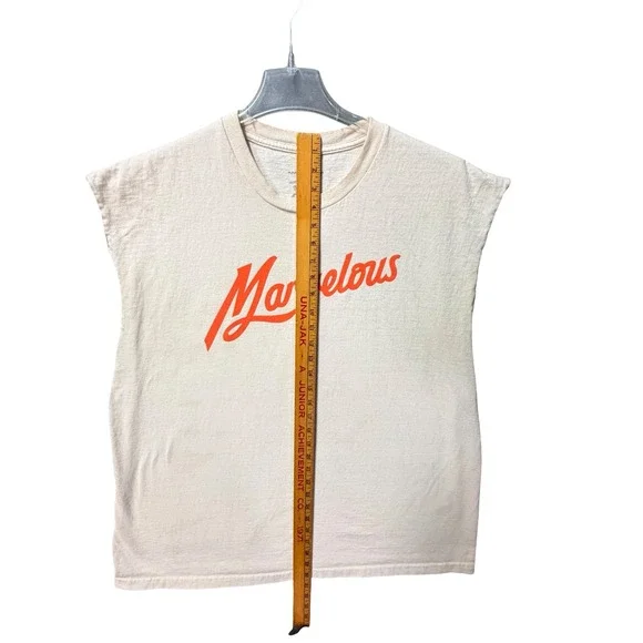 Yung Gravy Marvelous Tour T-Shirt Mens Cream Muscle Tee Pin Up Graphic 2XL - Picture 12 of 12